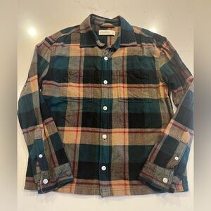Abercrombie and Fitch kids Plaid Flannel Shirt size 11/12